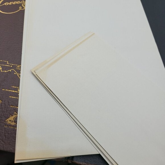 Vintage Correspondence Secretary Paper Postcards Souvenir Florida St Petersburg - Picture 6 of 7